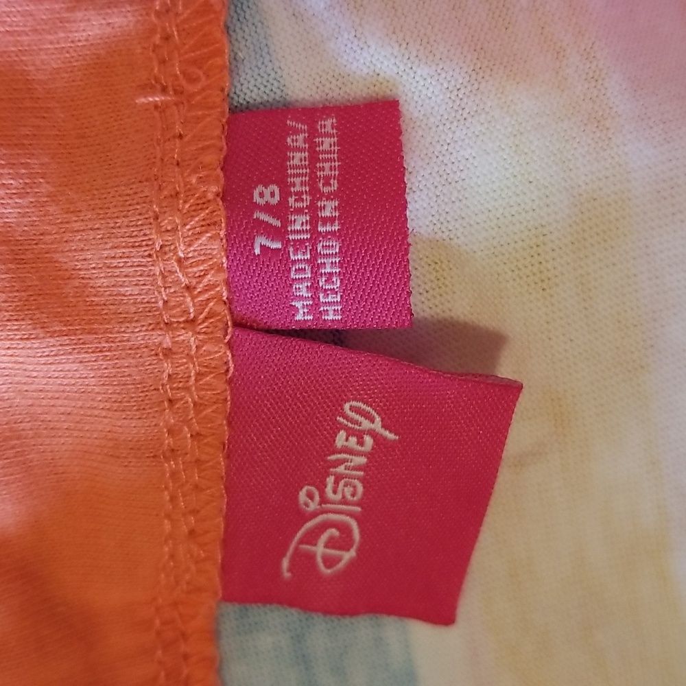 New Disney Minnie Mouse Colorful Striped Set Size 7/8 NWT - Picture 7 of 8